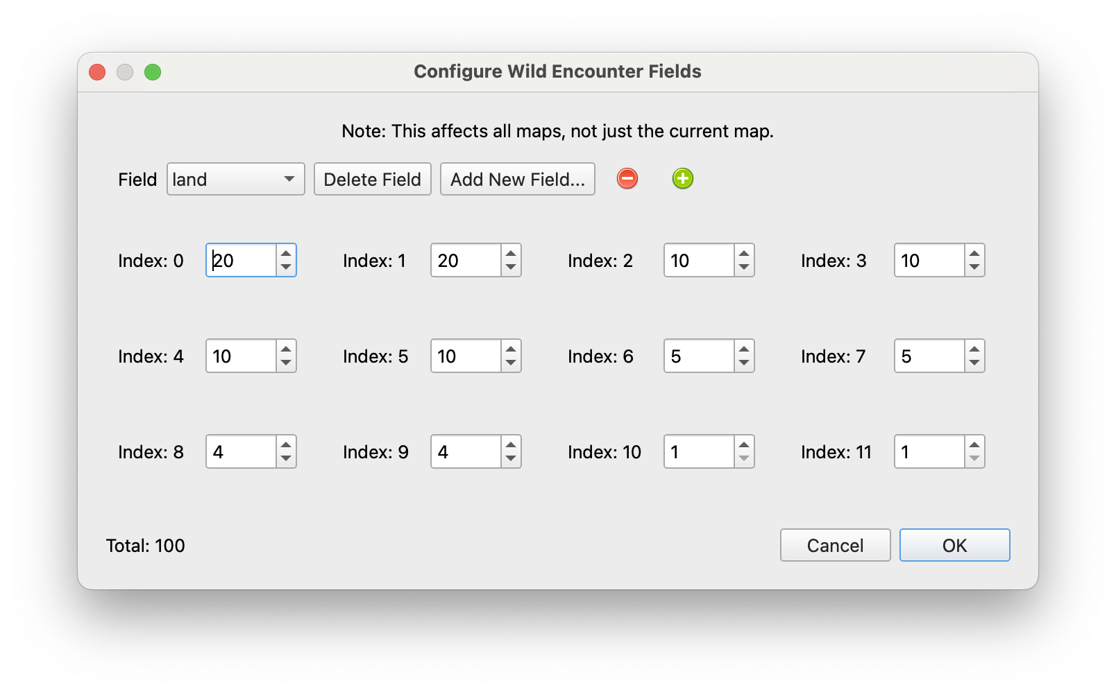 Configure JSON Window
